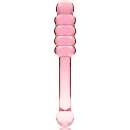 NEBULA-SERIEN FRA IBIZA - MODELL 20 DILDO BOROSILIKATGLASS ROSA 20,5 CM -O- 3 CM