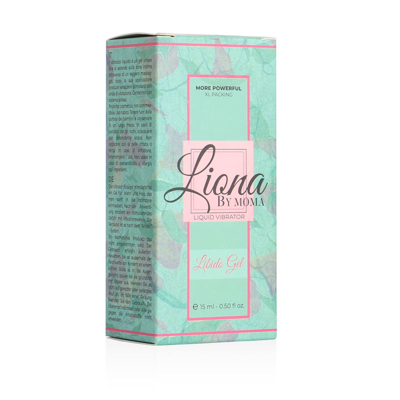 LIONA BY MOMA - FLYTENDE VIBRATOR LIBIDO GEL 15 ML