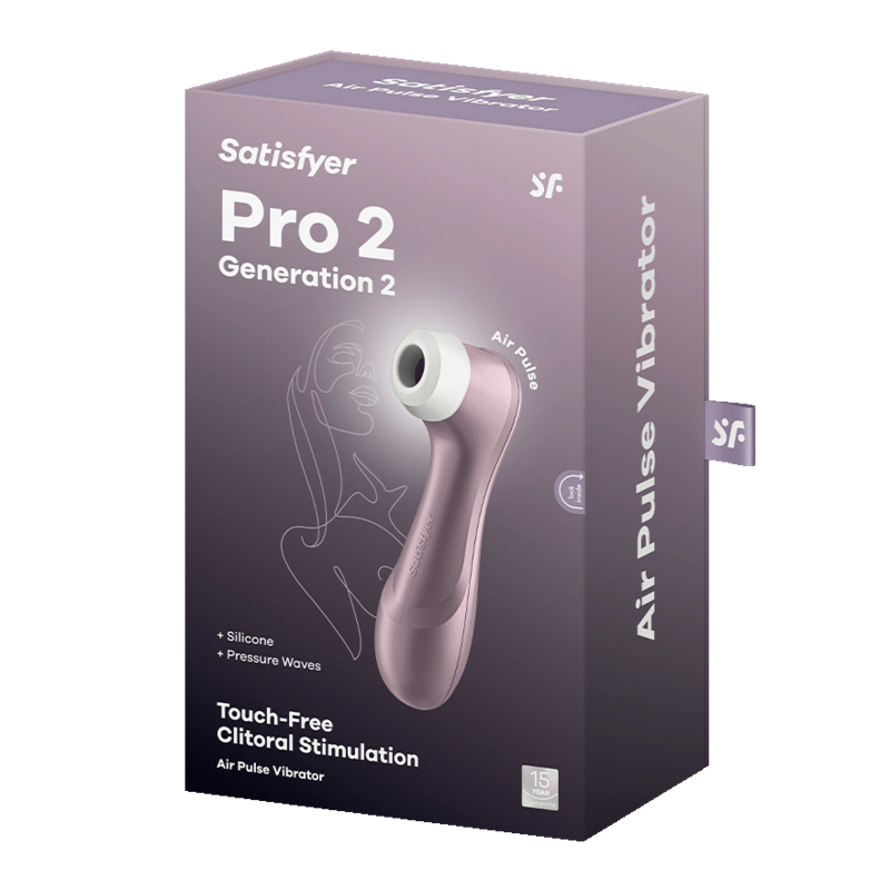 SATISFYER - PRO 2 LUFTPULSSTIMULATOR FIOLETT