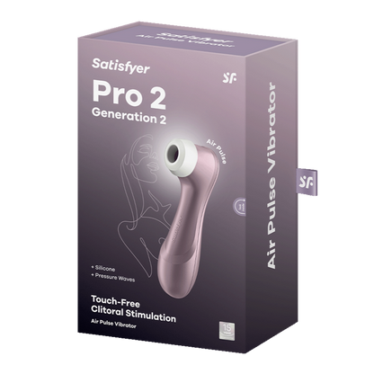 SATISFYER - PRO 2 LUFTPULSSTIMULATOR FIOLETT