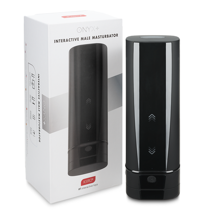 KIIROO - ONYX+ TELEDILDONISK MASURBATØR MED HUDTEKSTUR