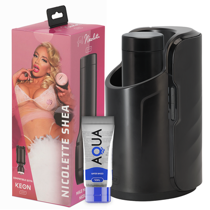 KIIROO - KEON + FEEL NICOLETTE SHEA STROKER + AQUA KVALITETSGLIDEMIDDEL 50 ML 