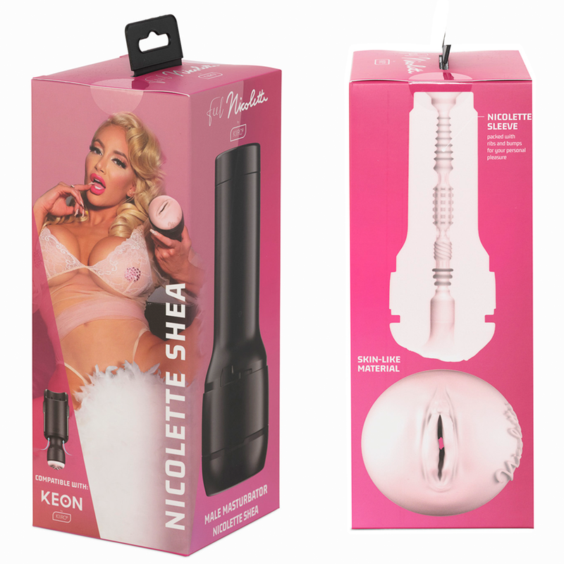 KIIROO - KEON + FEEL NICOLETTE SHEA STROKER + AQUA KVALITETSGLIDEMIDDEL 50 ML 