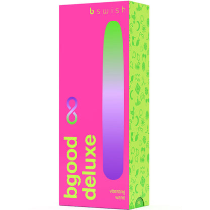 B SWISH - BGOOD INFINITE DELUXE OPPLADBAR VIBRATOR BLÅ SILIKON