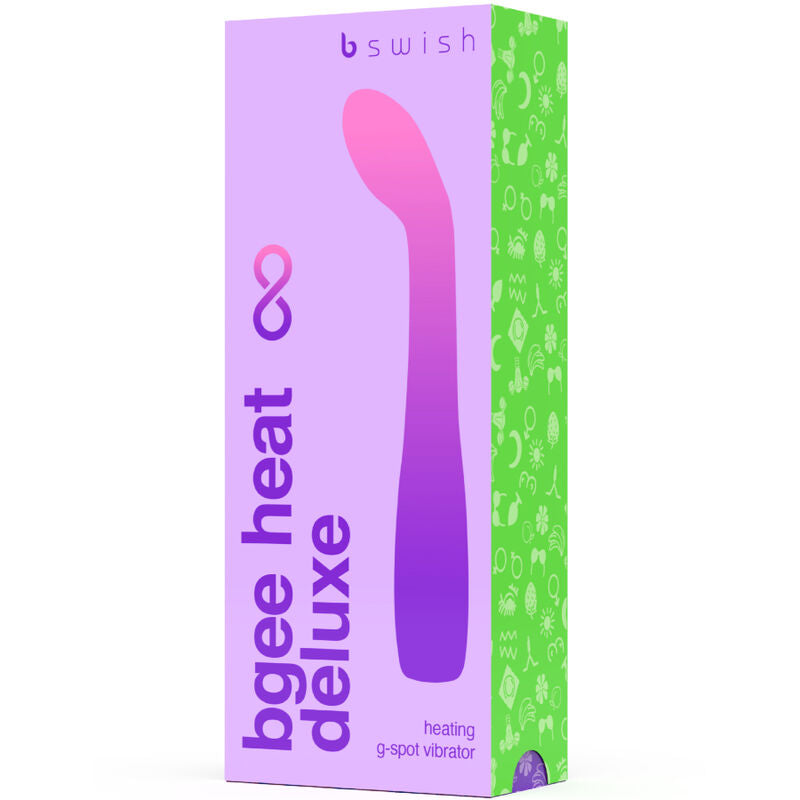B SWISH - BGEE HEAT INFINITE DELUXE OPPLADBAR VIBRATOR LAVENDEL SILIKON