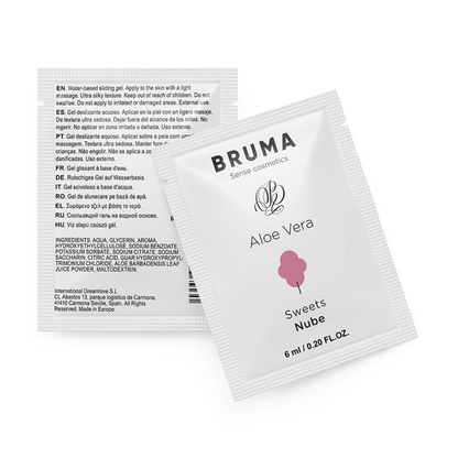 BRUMA - ALOE VERA GLIDGEL SØTSMAK 6 ML