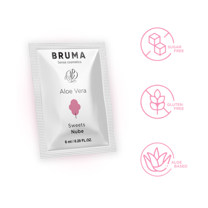 BRUMA - ALOE VERA GLIDGEL SØTSMAK 6 ML