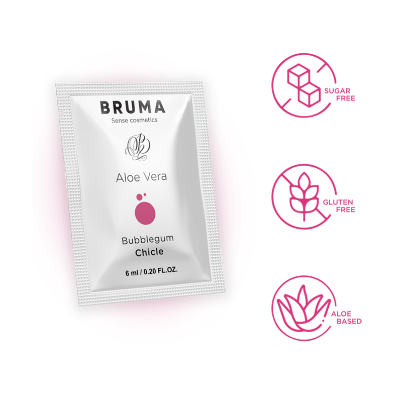 BRUMA - ALOE VERA GLIDING GEL TYGGISMAK 6 ML