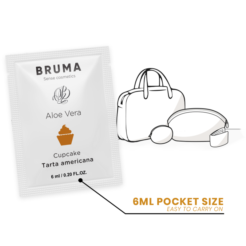 BRUMA - ALOE VERA GLIDING GEL CUPCAKE SMAK 6 ML