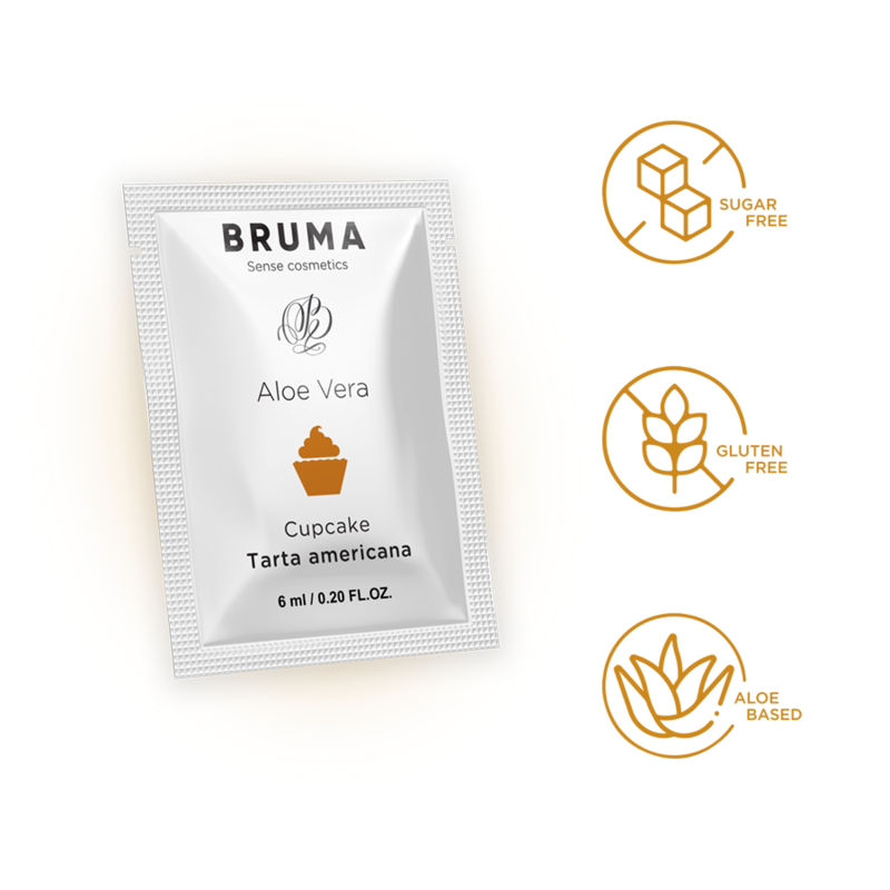 BRUMA - ALOE VERA GLIDING GEL CUPCAKE SMAK 6 ML