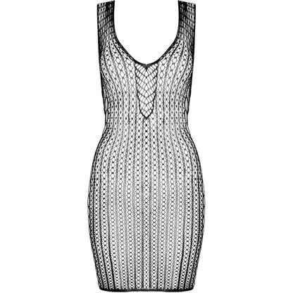 PASSION - BS097 SVART BODYSTOCKING EN STØRRELSE