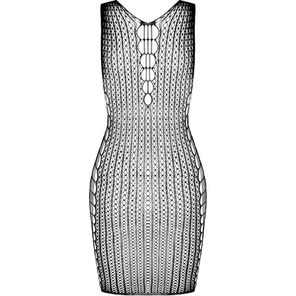 PASSION - BS097 SVART BODYSTOCKING EN STØRRELSE