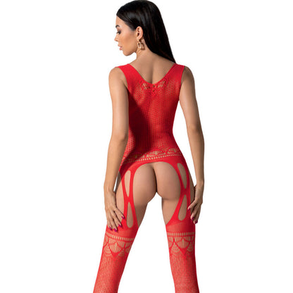 PASSION - BS099 RØD BODYSTOCKING EN STØRRELSE