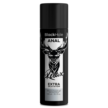 BLACK HOLE - ANAL DILATASJON MED GEL, SILIKONBASE, 100 ML