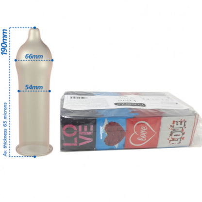PASANTE - CONDOMS LOVE BAG 144 ENHETER