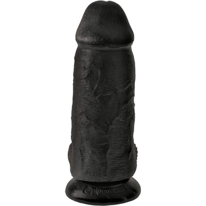 KONGEPIKK - LUBBEN REALISTISK PENIS 23 CM SVART