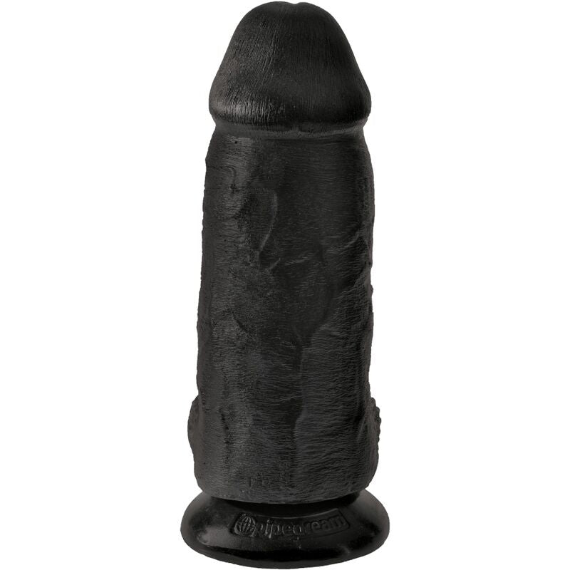 KONGEPIKK - LUBBEN REALISTISK PENIS 23 CM SVART