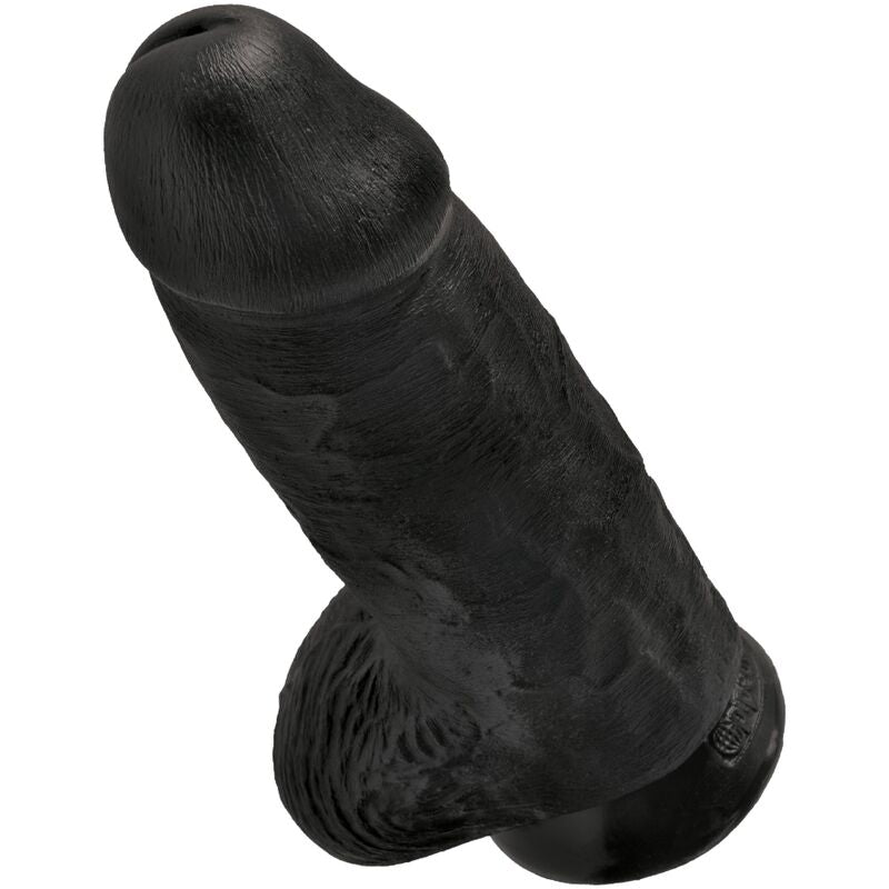 KONGEPIKK - LUBBEN REALISTISK PENIS 23 CM SVART