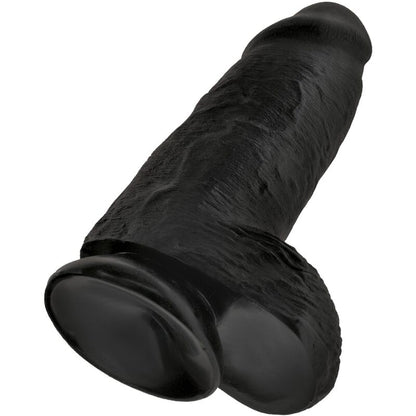 KONGEPIKK - LUBBEN REALISTISK PENIS 23 CM SVART