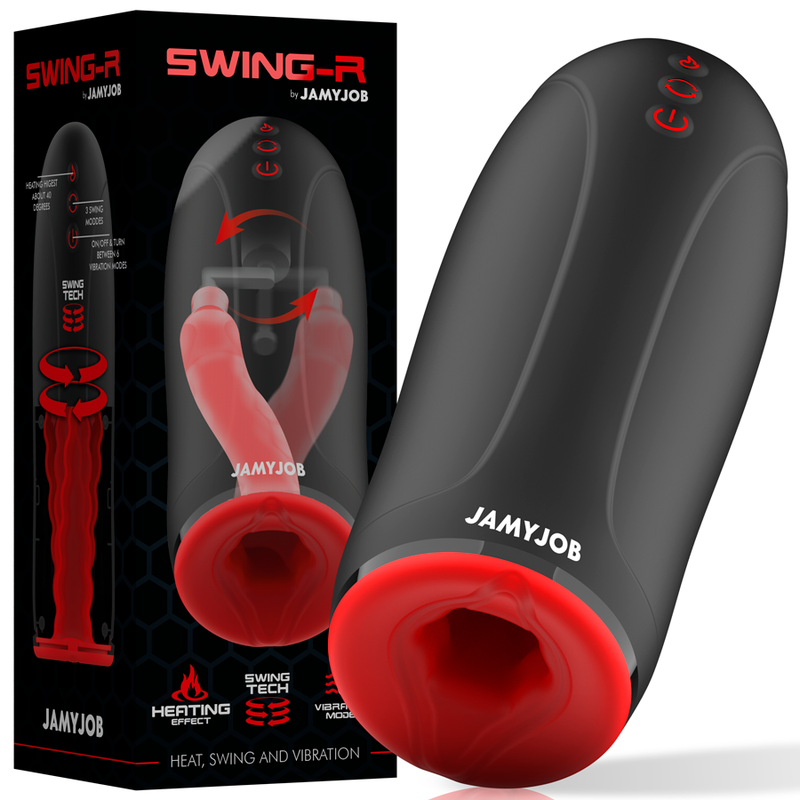 JAMYJOB - SWING-R VARMEEFFEKT, SWINGTEKNOLOGI OG VIBRASJONEMASTURBATOR
