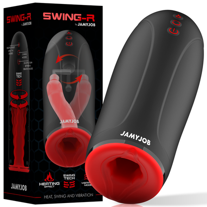 JAMYJOB - SWING-R VARMEEFFEKT, SWINGTEKNOLOGI OG VIBRASJONEMASTURBATOR