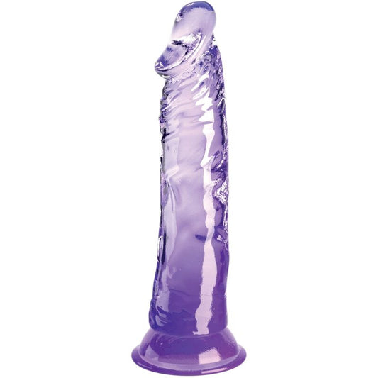 KONGEPIKK - KLAR REALISTISK PENIS 19,7 CM LILLA