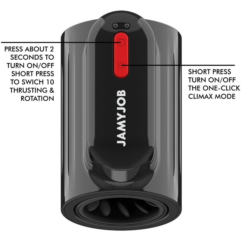 JAMYJOB - VORTEX THRUSING OG 360 ROTERENDE TECH TURBO MODUS MATURBATOR