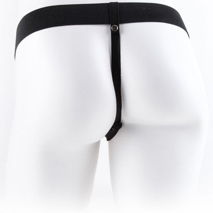 FETISH FANTASY SERIE - JUSTERBAR SELE FJERNKONTROLL REALISTISK PENIS MED TESTIKLENE 17,8 CM