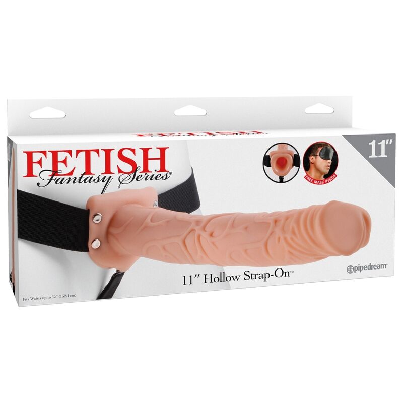 FETISH FANTASY SERIE - JUSTERBAR SELE REALISTISK PENIS 28 CM