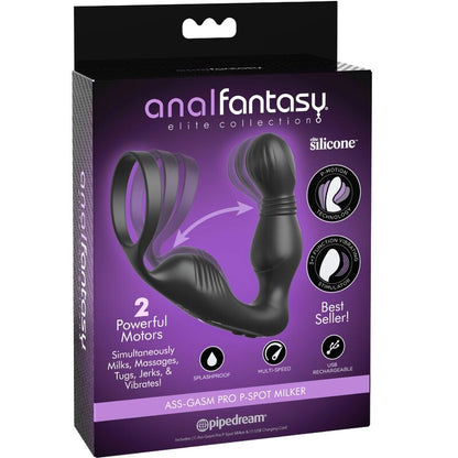 ANAL FANTASY ELITE COLLECTION - VIBRERENDE OG OPPLADBAR PROSTATAMASSERINGSAPPARAT
