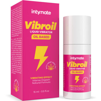 INTIMATELINE INTYMATE - VIBROIL INTIMOLJE FOR HENNES VIBRERINGSEFFEKT 15 ML