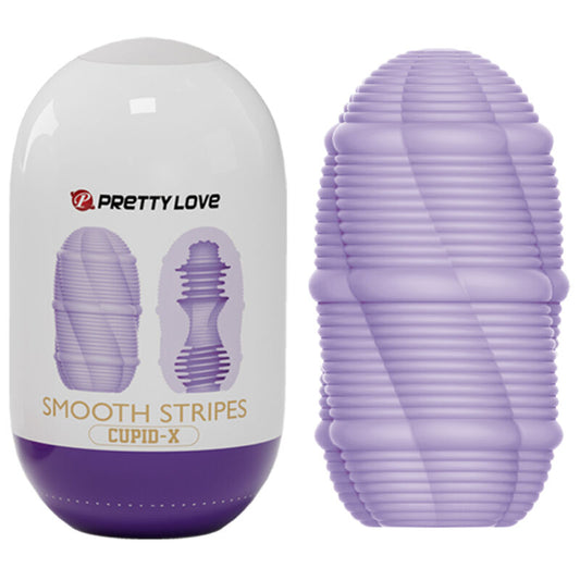PRETTY LOVE - SMOOTH STRIPES AMURAN-MASTURBATOR-EGG