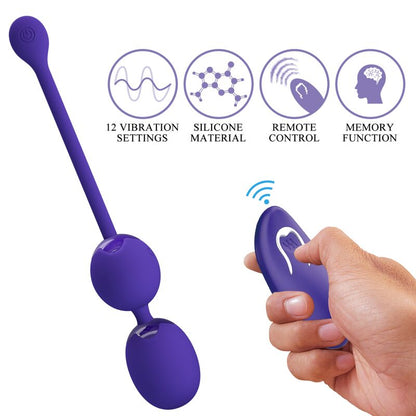 PRETTY LOVE - WILLIE YOUTH FJERNKONTROLLERTE BALLER OG VIOLETTE VIBRASJONER