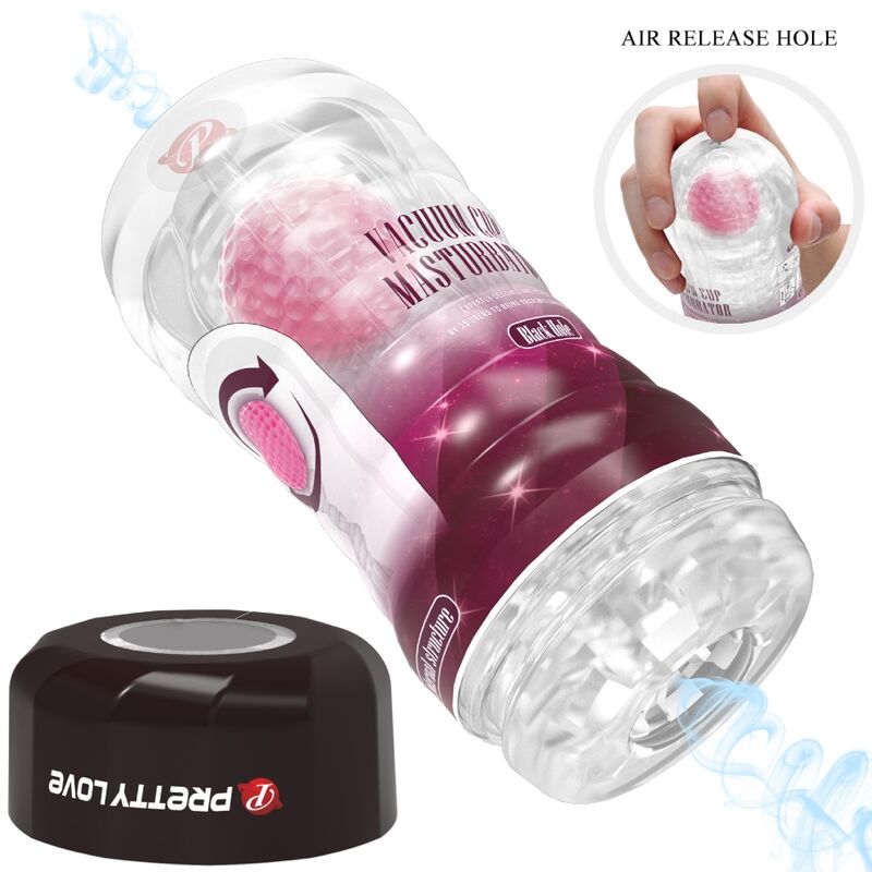 PRETTY LOVE - ROSA MASTURBATOR-OMSLAG