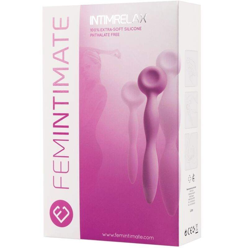 FEMINTIMT - INTIMRELAX SETT 3 VAGINALE DILATORER