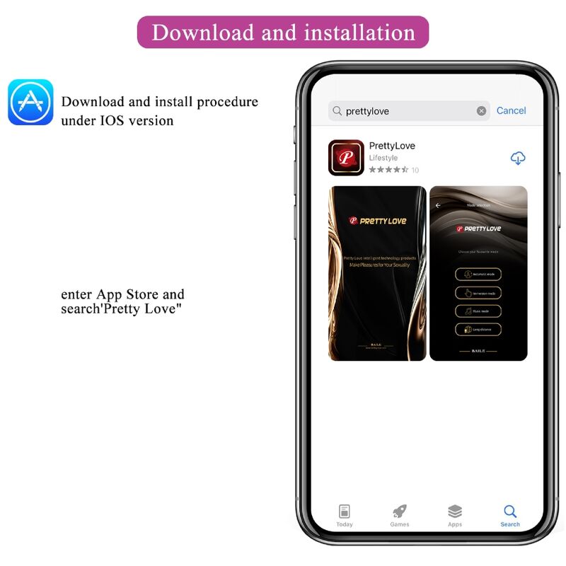 PRETTY LOVE - DOREEN PINK OPLADBART VIBRERENDE EGG