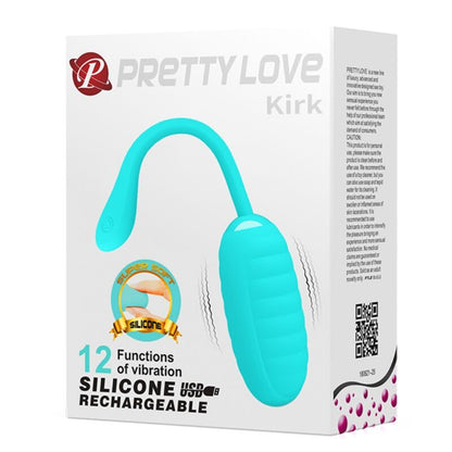 PRETTY LOVE - KIRK OPPLADBART VIBRERENDE EGG LYS GRØNN