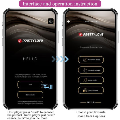 PRETTY LOVE - JEFFERSON APP-KONTROLLERET ANALPLUGG SVART