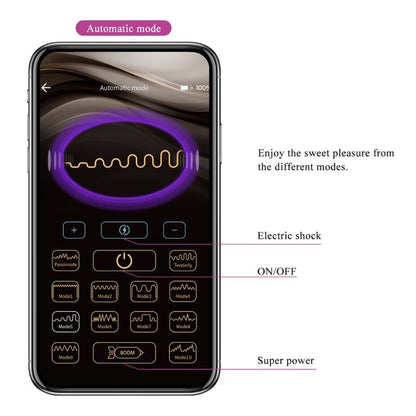 PRETTY LOVE - JEFFERSON APP-KONTROLLERET ANALPLUGG SVART