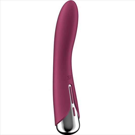 SATISFYER - SPINNING VIBE 1 G-PUNKTS ROTATORVIBRATOR RØD