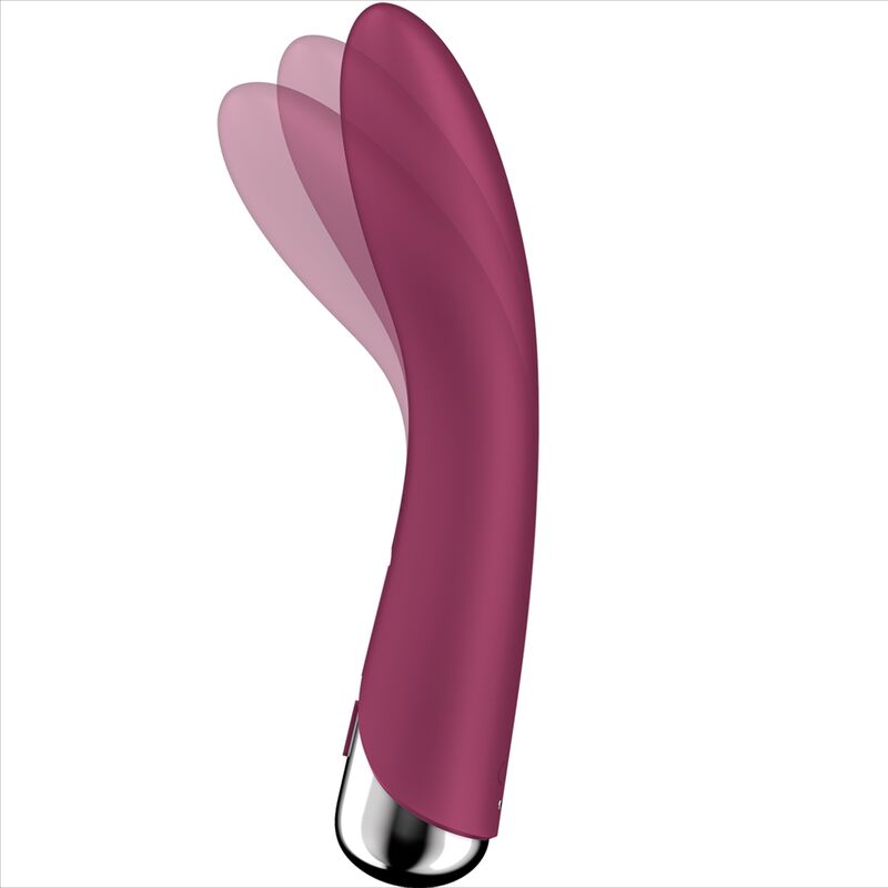 SATISFYER - SPINNING VIBE 1 G-PUNKTS ROTATORVIBRATOR RØD