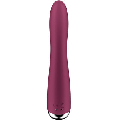 SATISFYER - SPINNING VIBE 1 G-PUNKTS ROTATORVIBRATOR RØD