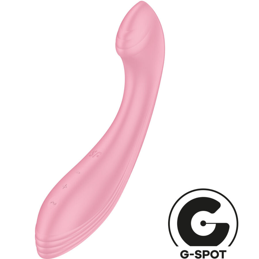 SATISFYER - G-FORCE VIBRATOR G-PUNKTSSTIMULATOR ROSA