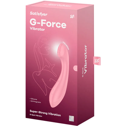 SATISFYER - G-FORCE VIBRATOR G-PUNKTSSTIMULATOR ROSA
