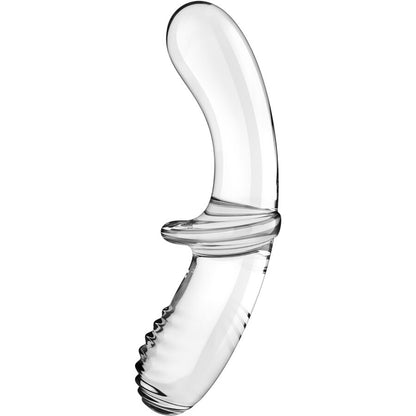SATISFYER - DOBBEL KRYSTALL DILDO TRANSPARENT