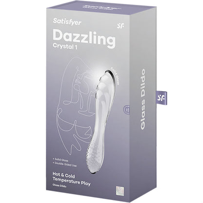 SATISFYER - BLENDENDE KRYSTALL TRANSPARENT