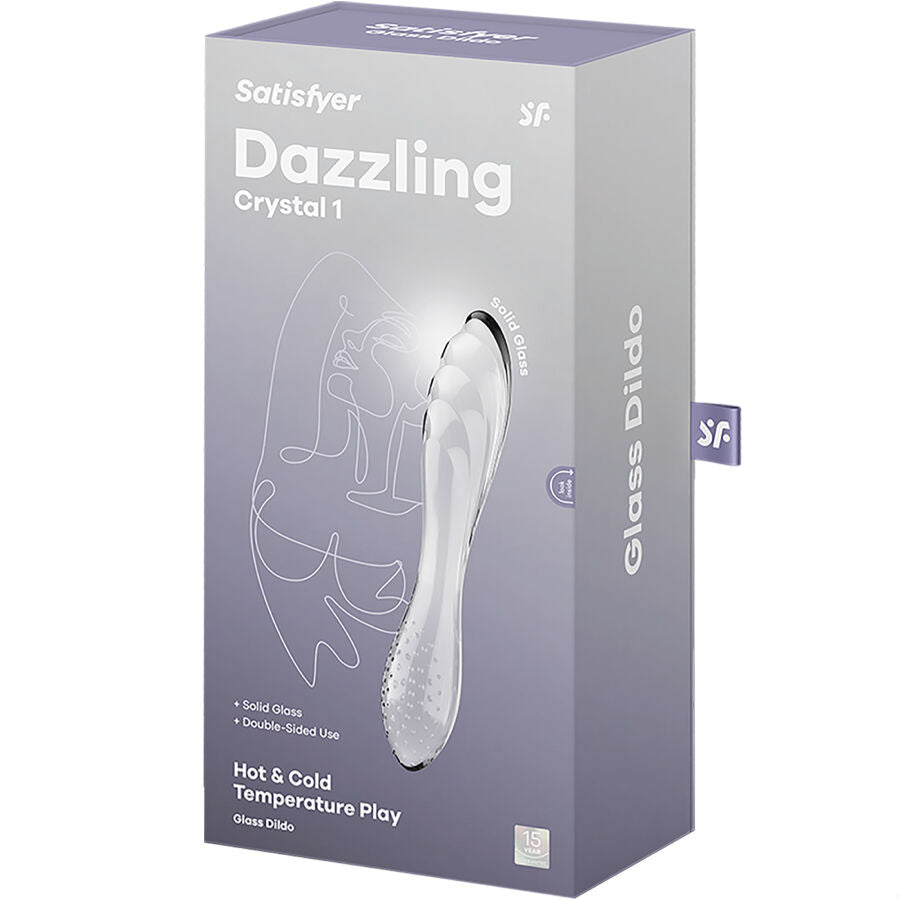 SATISFYER - BLENDENDE KRYSTALL TRANSPARENT