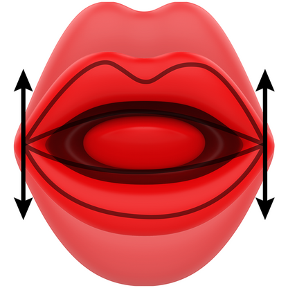 MIA - SIENA TRIPPEL NYTELSE VIBRERER + BITER