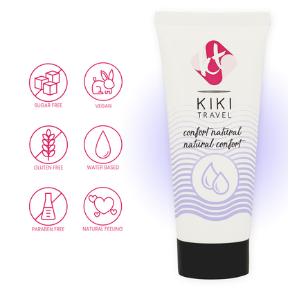KIKÍ TRAVEL - KOMFORT NATURLIG GLIDEMIDDEL 50 ML