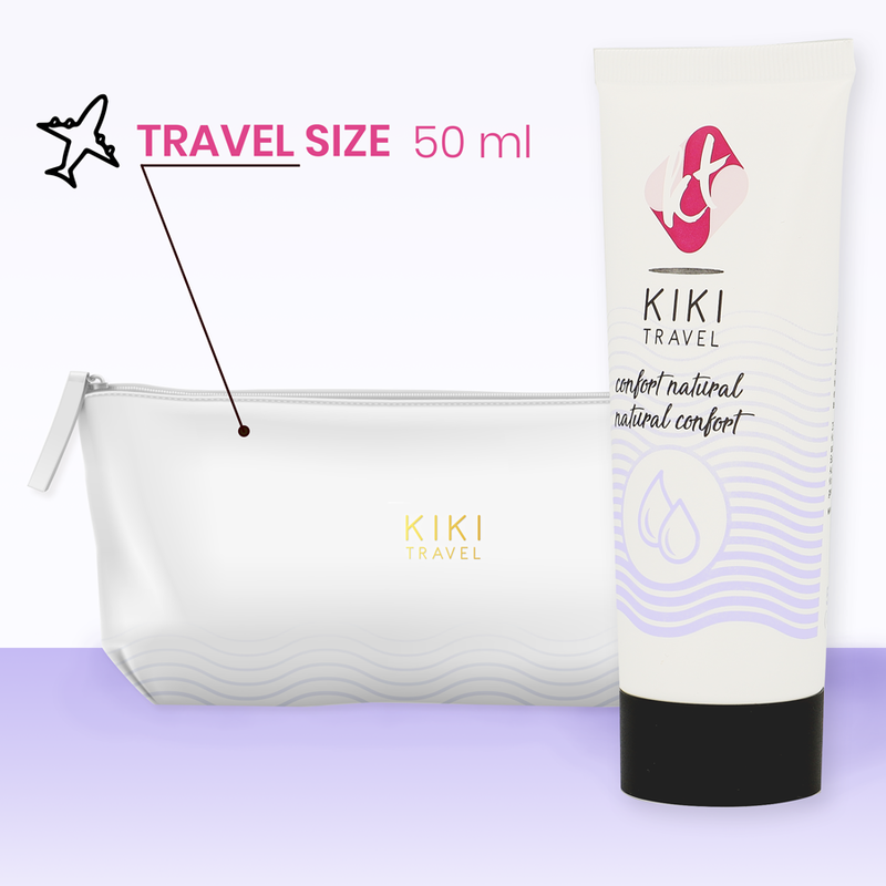 KIKÍ TRAVEL - KOMFORT NATURLIG GLIDEMIDDEL 50 ML